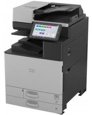 ������� ����������������� ���������� Ricoh IM C3010 - ������ ������� / ����� / ������ / Fax, 4800 x 1200 dpi, 30 pages/min, USB, Network, ����� �� ����� - 