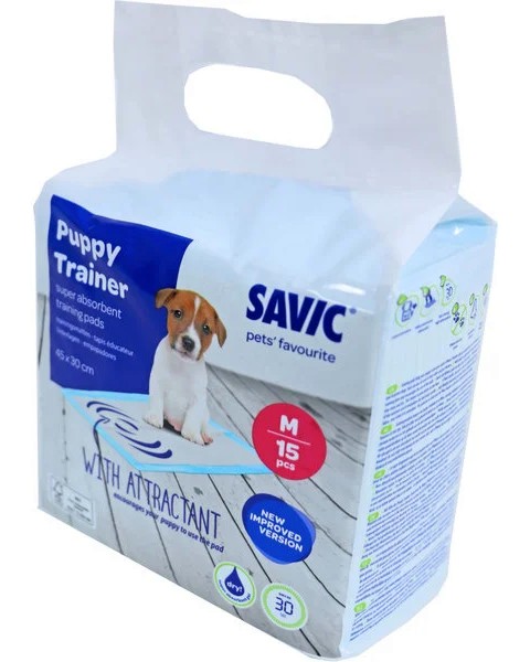 �������� �������� �� ������ Savic Puppy Trainer Pads � - 15 ÷ 50 ����, 30 x 45 cm - �������