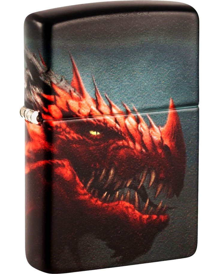 Ветроустойчива запалка Zippo Dragon Design Ветроустойчива запалка Zippo Dragon Design - От колекцията 540 Color -