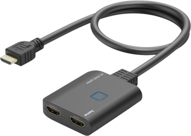 Адаптер HDMI male към 2 x HDMI female Hama Адаптер HDMI male към 2 x HDMI female Hama -
