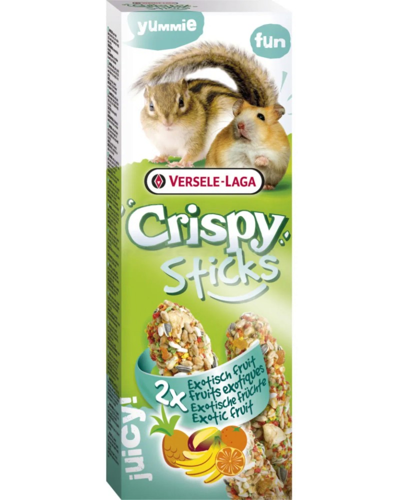      VERSELE LAGA Sticks Hamsters-Squirrels - 2 x 55 g,   ,   Crispy - 