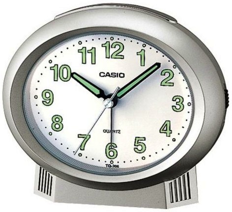 Настолен часовник Casio TQ-266-8EF - От серията "Wake Up Timer" - 