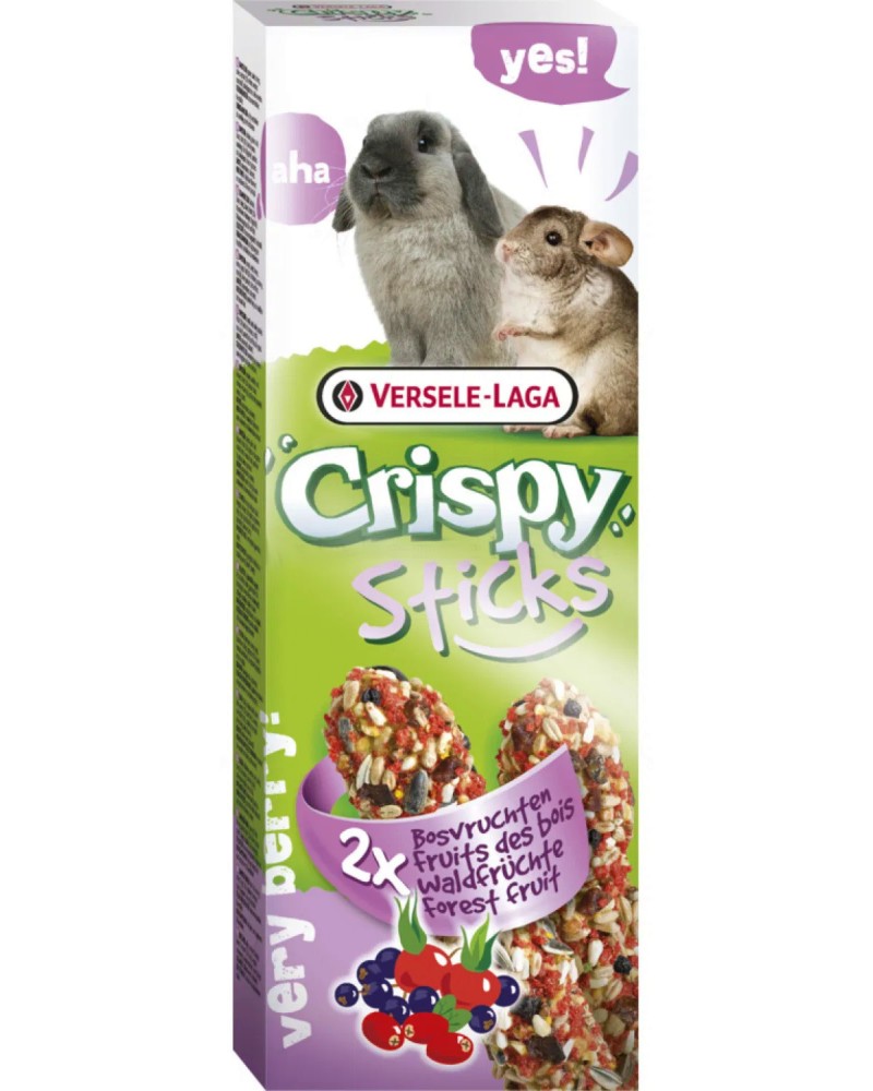       VERSELE LAGA Sticks Rabbits-Chinchillas - 2 x 55 g,   ,   Crispy - 