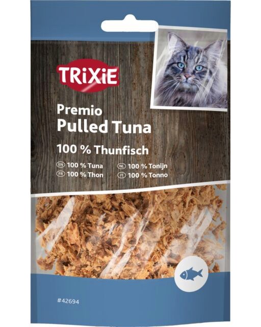 Лакомства за котки Trixie Лакомства за котки Trixie - 30 g, с дърпана риба тон, от серията Premio - храна