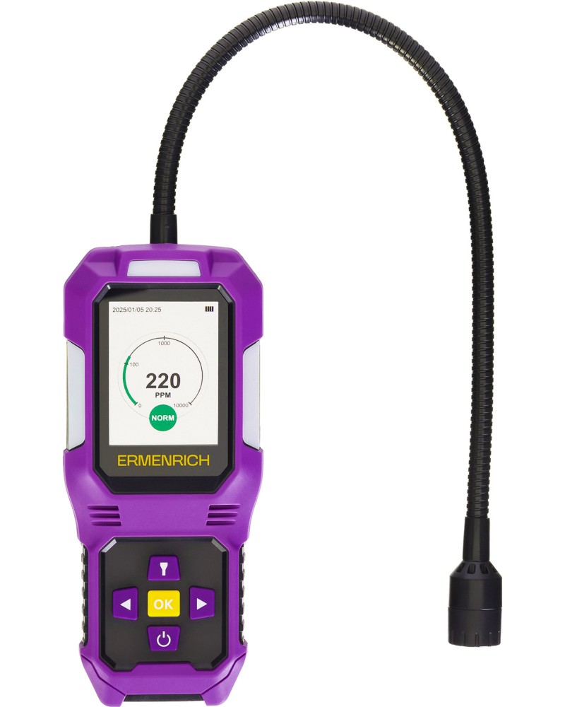 Детектор за газ Ermenrich NG50 Детектор за газ Ermenrich NG50 - С променливотоков адаптер -
