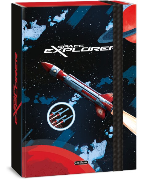 Кутия с ластик Ars Una Space explorer Кутия с ластик Ars Una Space explorer - За формат A4 -