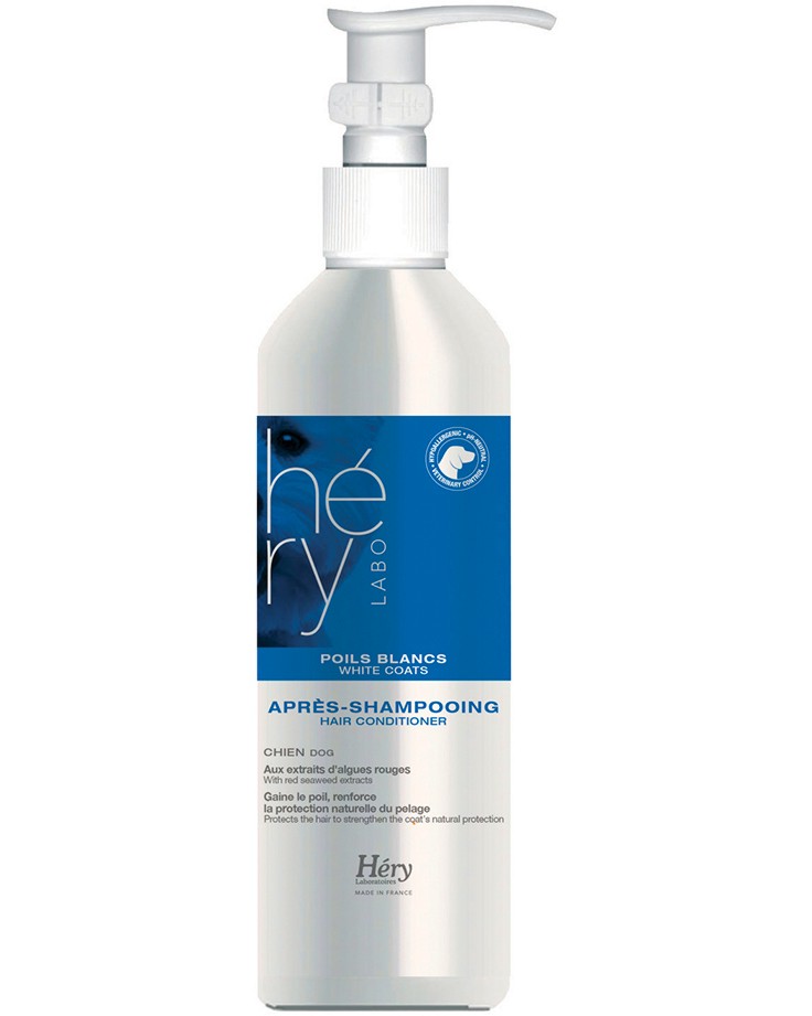 Балсам за кучета с бяла козина Hery Балсам за кучета с бяла козина Hery - 200 ml - балсам