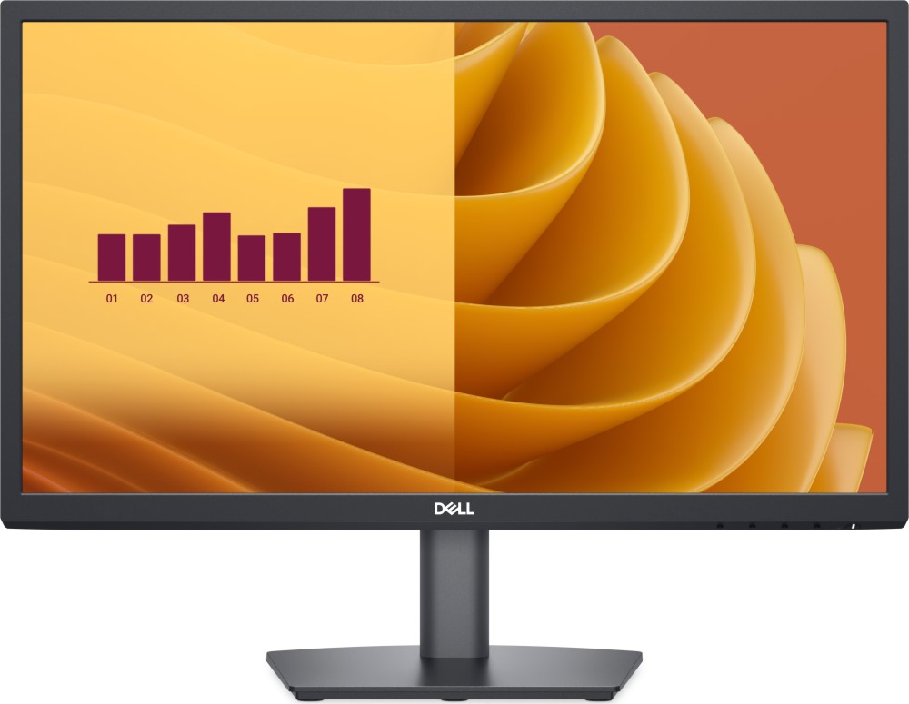 ������� Dell E2225H - 21.5", VA, 75 Hz, 16:9, 1920 x 1080, 5 ms, DisplayPort, VGA - 