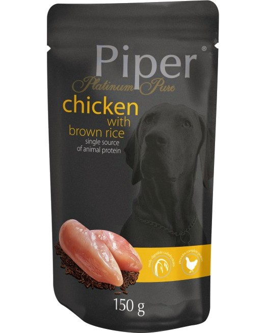 ���� �� ������ Piper - 150 � 10 � 150 g, � ������� � ����� ����, �� ������� Platinum Pure, � ����� ������� - �����