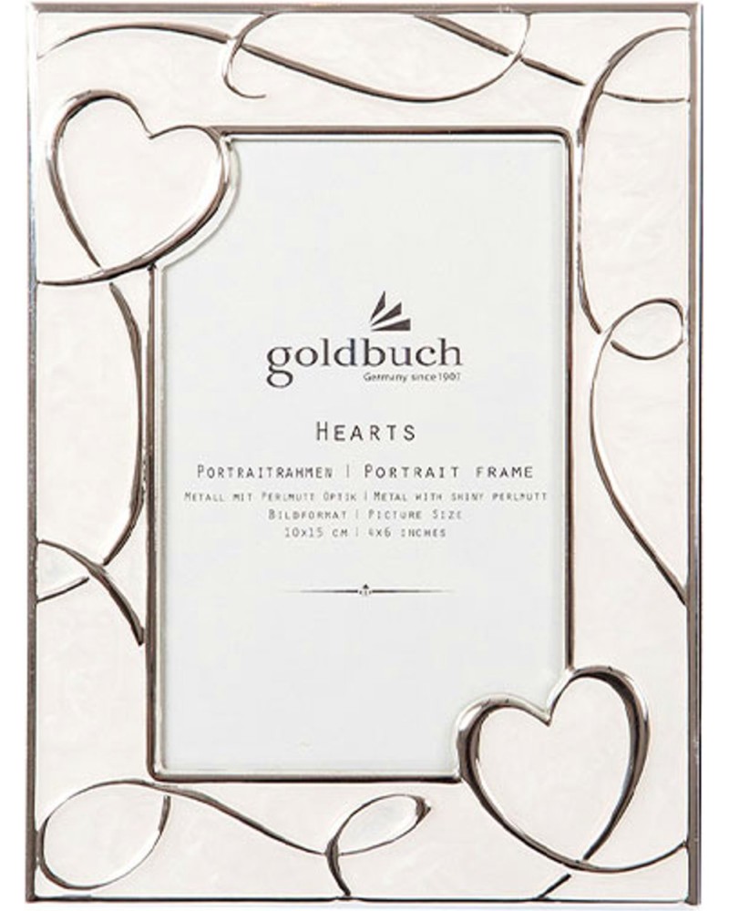Рамка за снимка Goldbuch Hearts Рамка за снимка Goldbuch Hearts - 15 / 20 / 1 cm - продукт