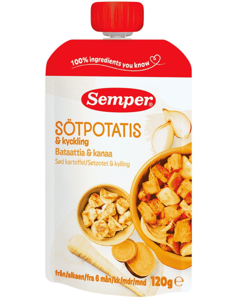 ���� �� ������ ������ � ������� Semper - 120 g, �� 6+ ������ - ����