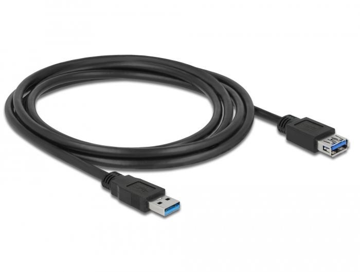  USB-A male  USB-A female DeLock - 2 m - 