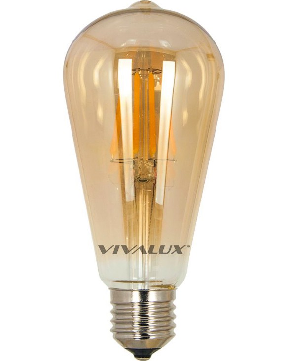 LED  Vivalux Dey/Flick Vintage DV64 27 6 W 2700K - 590 lm - 
