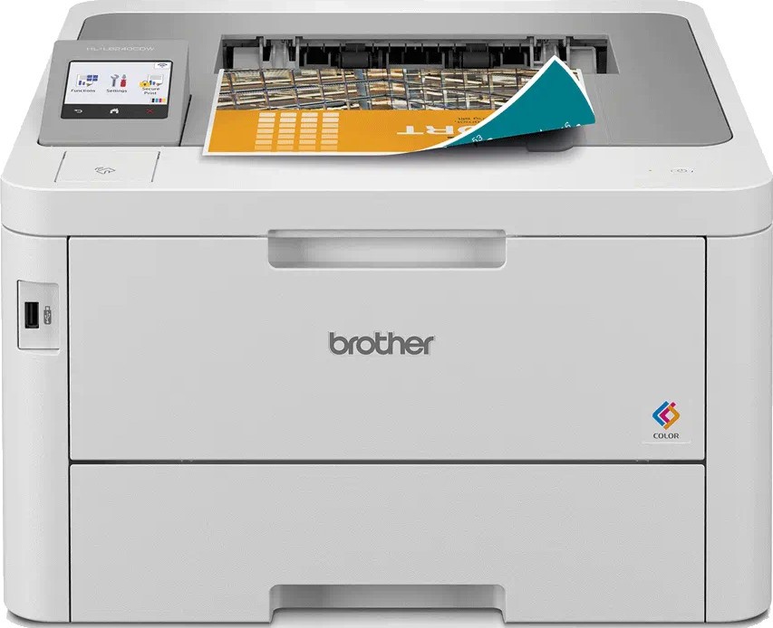 Цветен лазерен принтер Brother HL-L8240CDW Цветен лазерен принтер Brother HL-L8240CDW - 600 x 600 dpi, 30 pages/min, USB, Wi-Fi, A4, двустранен печат -