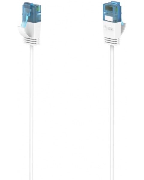 Мрежов кабел Hama Flexi Slim RJ-45 към RJ-45 CAT 6A U/UTP Мрежов кабел Hama Flexi Slim RJ-45 към RJ-45 CAT 6A U/UTP - 0.75 ÷ 3 m -