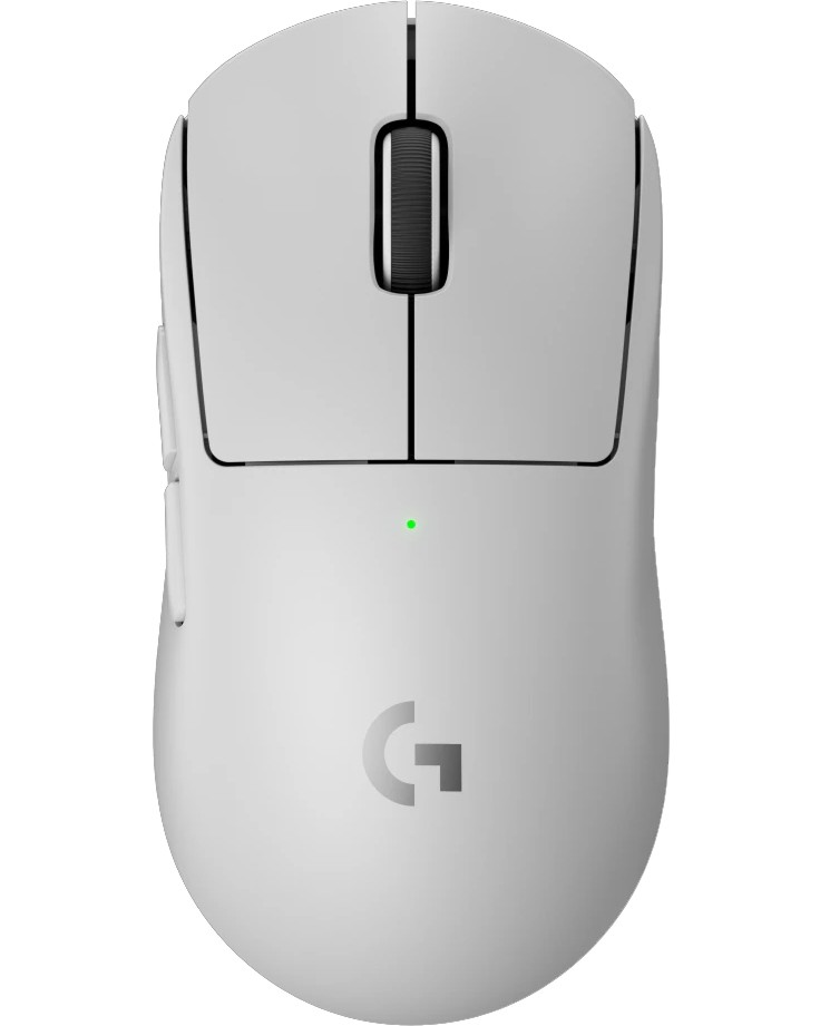 Гейминг безжична мишка Logitech G Pro X Superlight 2 Гейминг безжична мишка Logitech G Pro X Superlight 2 - С 5 бутона и LIGHTSYNC RGB подсветка -