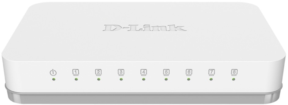  D-Link GO-SW-8G - 8 , 1000 Mbps - 