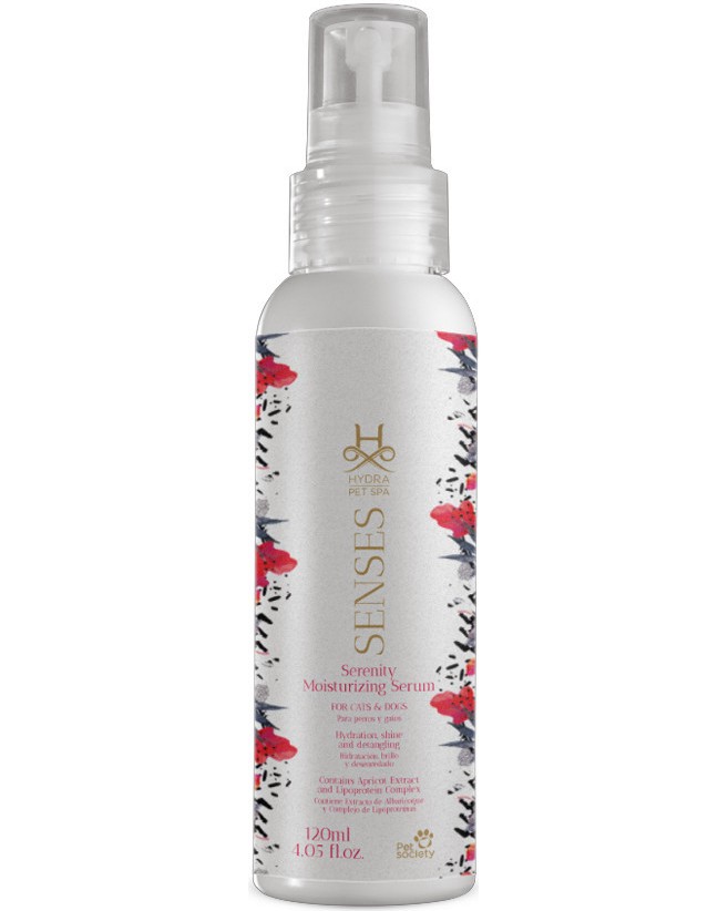 ���������� ����� �� ������ ������ �� ������ � ����� Hydra Serenity - 120 ml, �� ������� Pet Spa Senses, �� 4+ ������� - �����