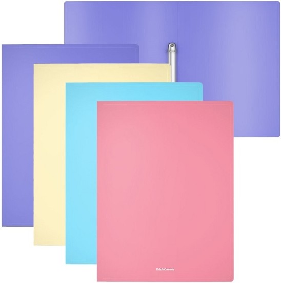   2  Erich Krause Matt Pastel -   A4      2.4 cm - 