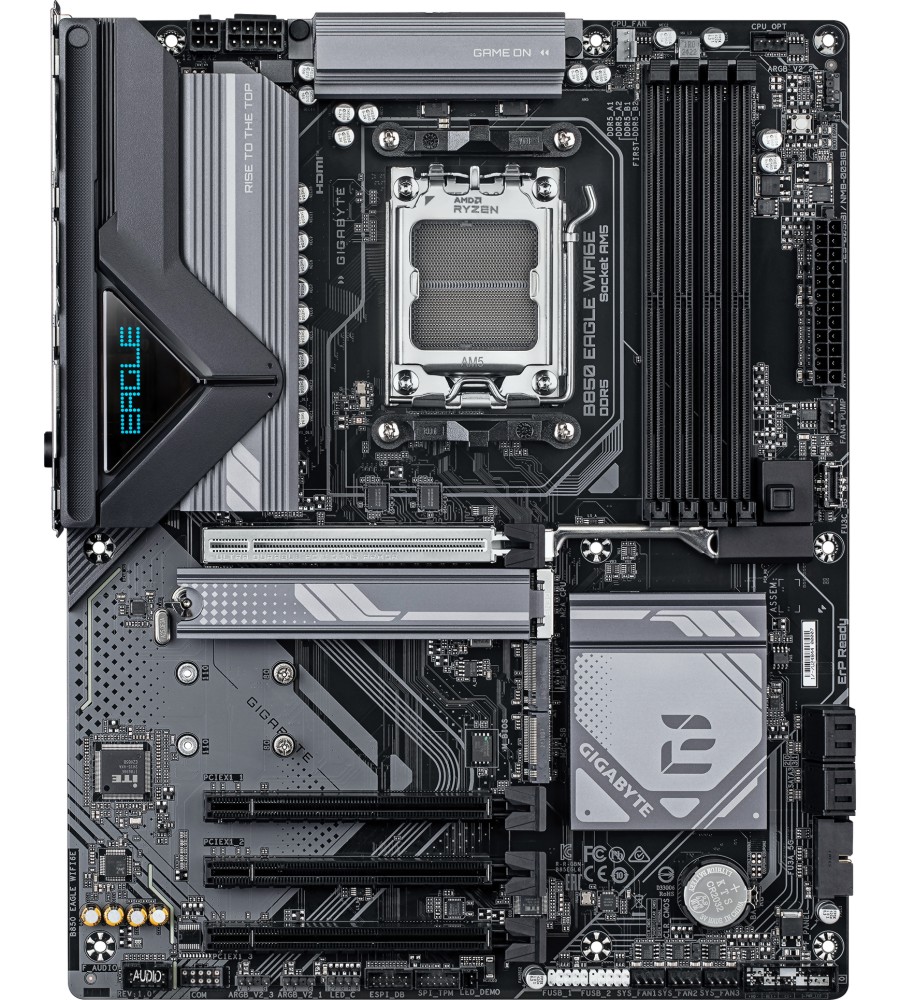 Дънна платка Gigabyte B850 Eagle WIFI 6E Дънна платка Gigabyte B850 Eagle WIFI 6E - AMD AM5, AMD B850, DDR5, ATX -
