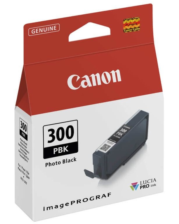Касета с мастило за принтер Canon PFI-300 Photo Black Касета с мастило за принтер Canon PFI-300 Photo Black - 14 ml -