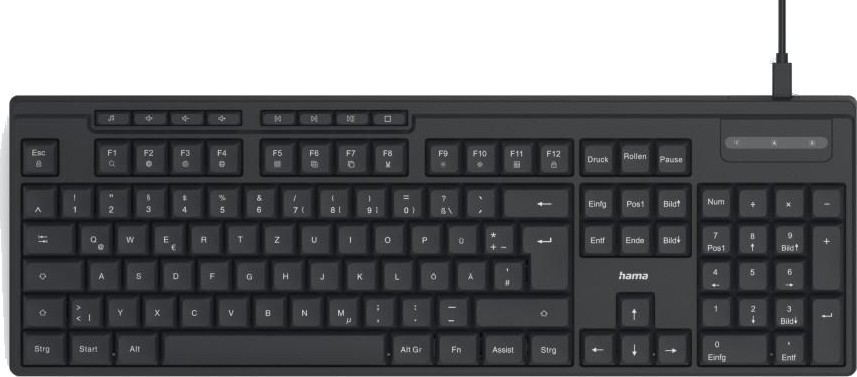 Клавиатура Hama CK-200 Клавиатура Hama CK-200 - С USB кабел -