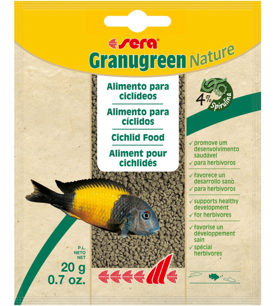      sera Granugreen - 20 ÷ 565 g,   Nature - 