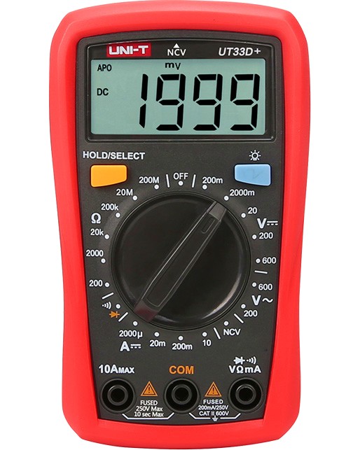   Uni-T UT33D+ - 