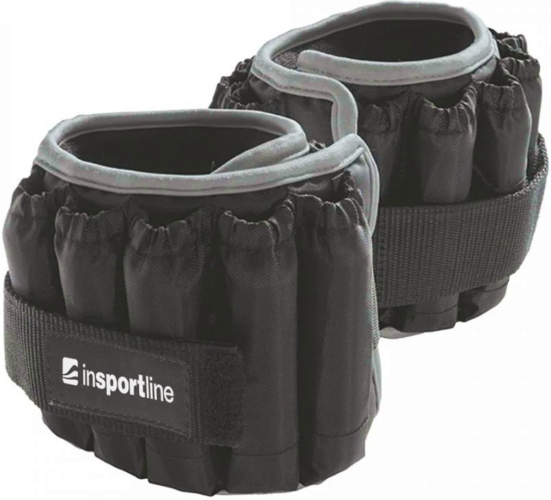 Регулируеми тежести за крака inSPORTline Ankler Регулируеми тежести за крака inSPORTline Ankler - 2 броя с общо тегло 4.5 kg -