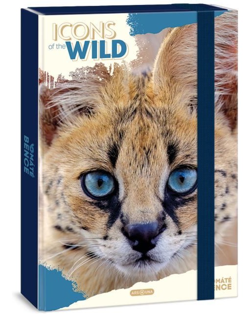 ����� � ������ Ars Una Icons of the Wild Serval - �� ������ A4 - 
