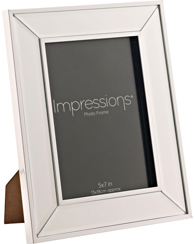 Стъклена рамка за снимка Widdop Bingham Mirror Стъклена рамка за снимка Widdop Bingham Mirror - 13 x 18 cm, от колекцията Impressions - продукт