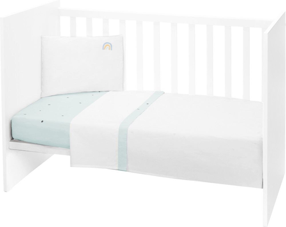 ������� ������ �������� 3 ����� Kikka Boo EU Style - �� ������ 60 x 120 cm, �� ���������� Stripy Friends - �������