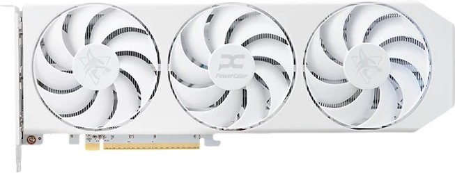 Видео карта PowerColor Radeon RX 9060 XT Hellhound Spectral White Видео карта PowerColor Radeon RX 9060 XT Hellhound Spectral White - 16 GB, GDDR6, 128 bit, Triple Fan -