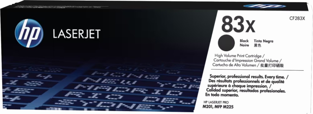 Тонер касета HP 83X Black Тонер касета HP 83X Black - 2200 страници -