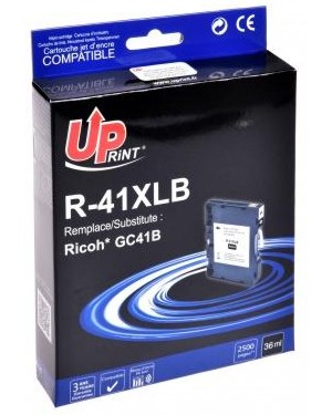 Касета с мастило за принтер UPrint GC41K Black Касета с мастило за принтер UPrint GC41K Black - 2500 страници -