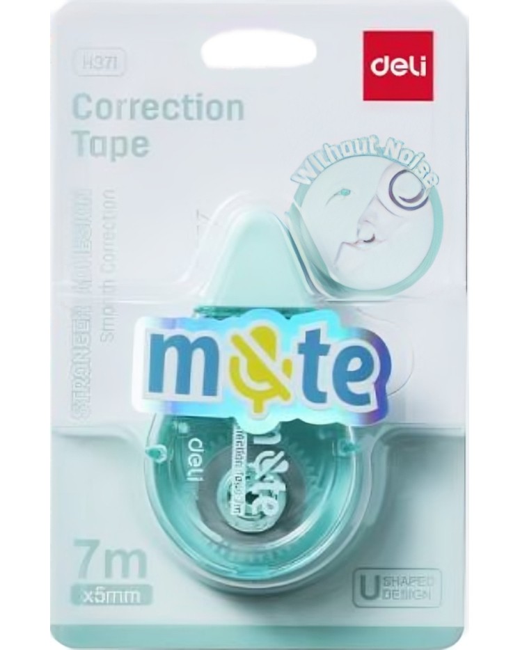 Коректор-лента Deli Mute EH371 Коректор-лента Deli Mute EH371 - 0.5 x 700 cm -
