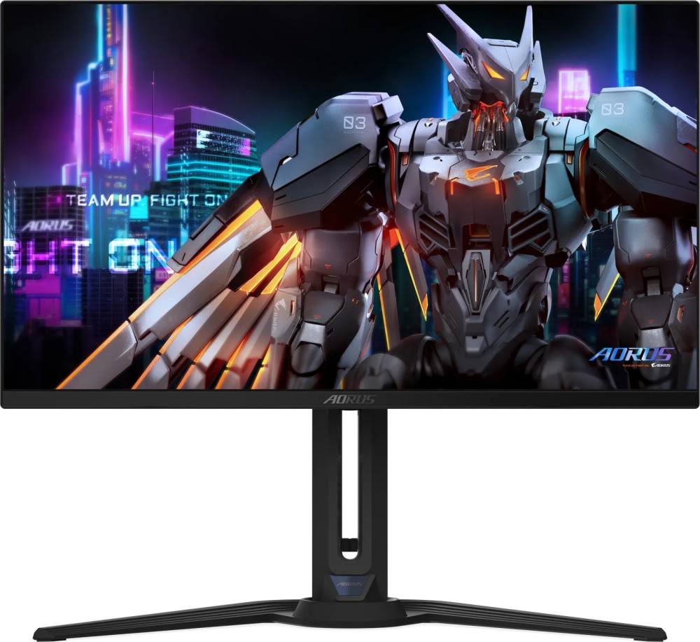 ������� Gigabyte FO27Q2 - 27", QD-OLED, 240 Hz, 2560 x 1440, 0.03 ms, 2 x HDMI, DisplayPort, USB-C, DisplayHDR 400, AMD FreeSync Premium Pro, RGB Fusion 2.0, KVM - 