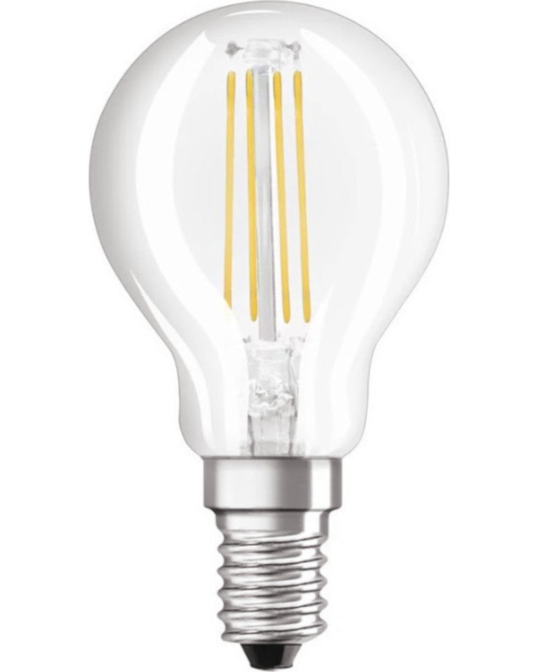 LED крушка LEDVANCE DIM CLP FIL 40 827 E14 4.2 W 2700K LED крушка LEDVANCE DIM CLP FIL 40 827 E14 4.2 W 2700K - 470 lm от серията Parathom -