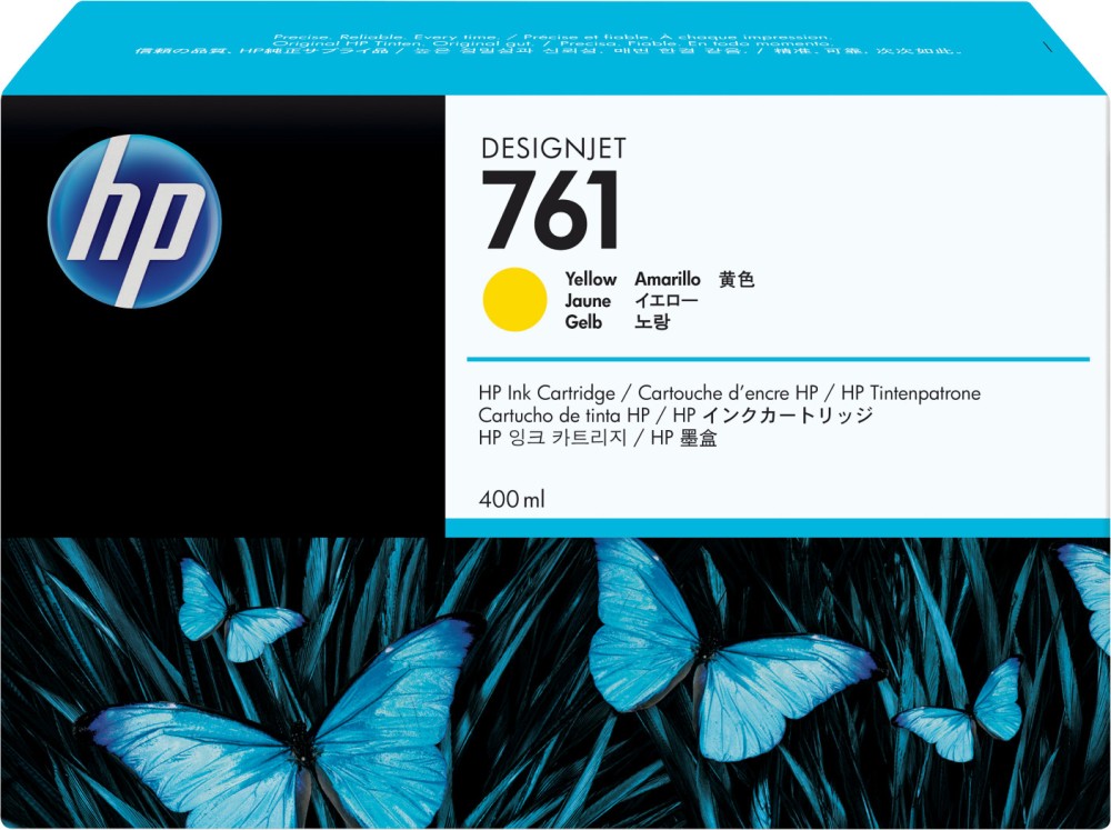     HP 761 Yellow - 400 ml - 