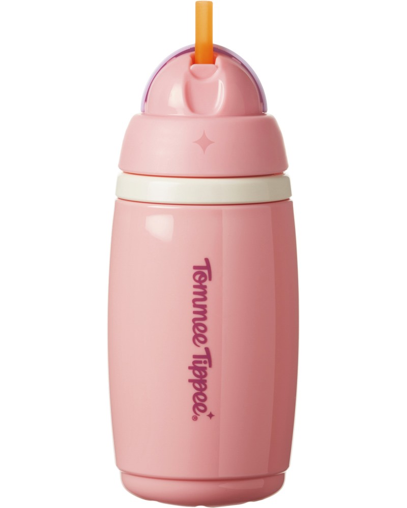 ����������� �� ��������� ��� ������ Tommee Tippee Active Straw - 266 ml, �� 12+ ������ - �������