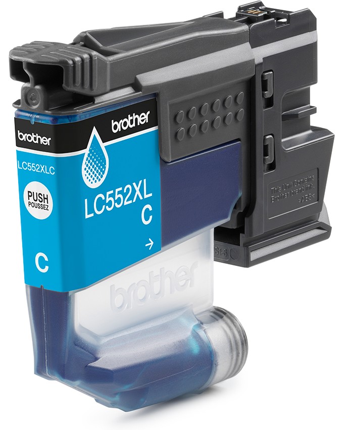 ������ � ������� �� ������� Brother LC-552 XL Cyan - 1500 �������� - 