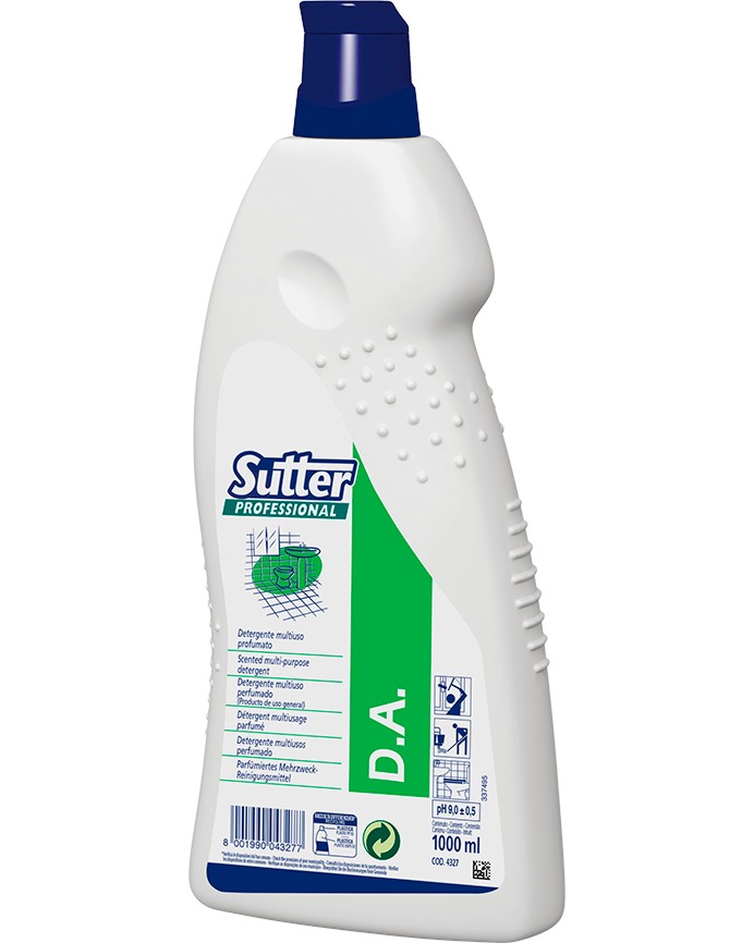 Универсален почистващ препарат Sutter Professional D.A. Универсален почистващ препарат Sutter Professional D.A. - 1 l - почистващ препарат