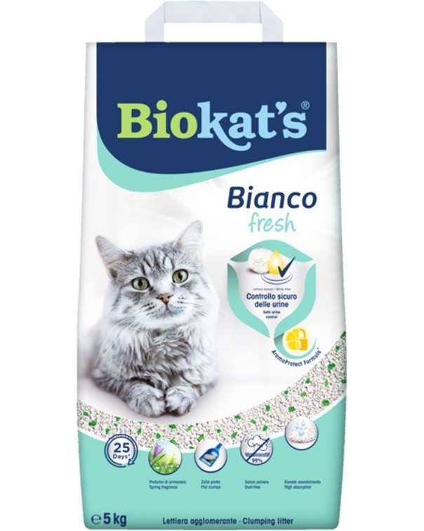      Biokats Bianco Fresh - 5 kg,   - 