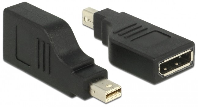 ������� Mini DisplayPort male ��� DisplayPort female DeLock - 