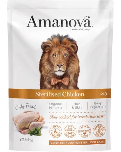���� �� ���������� ����� Amanova Sterilised - 85 g, � �������, � ����� ������� - �����