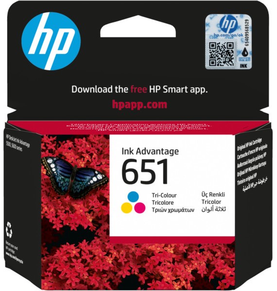 ������ � ������� �� ������� HP 651 Color - 300 �������� - 