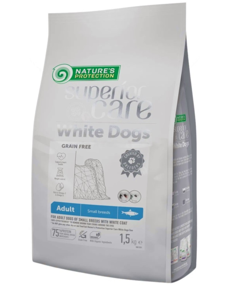        NATURE'S PROTECTION Superior Care White Dog Adult Small Breeds - 1.5  10 kg,  ,   ,  1  - 