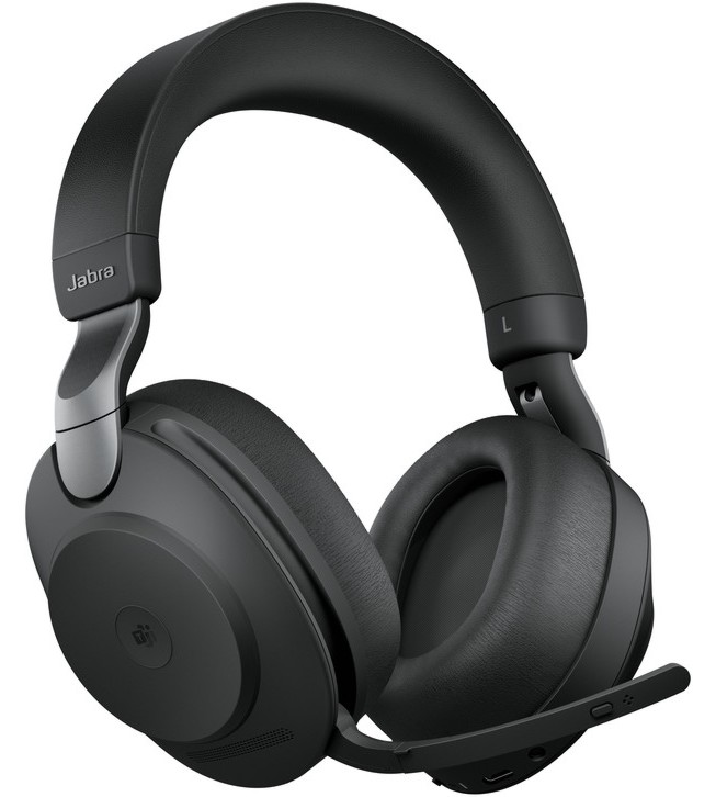 Безжични Bluetooth слушалки Jabra 85 Безжични Bluetooth слушалки Jabra 85 - Със станция за зареждане, от серията Evolve2 -