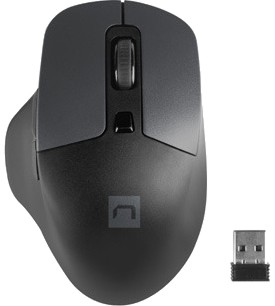Безжична оптична мишка Natec Blackbird 2 Безжична оптична мишка Natec Blackbird 2 - С 6 бутона -