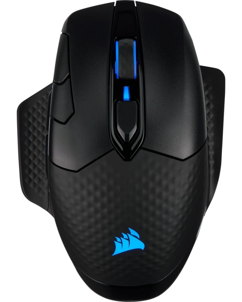 Гейминг безжична мишка Corsair Dark Core RGB Pro Гейминг безжична мишка Corsair Dark Core RGB Pro - С 8 бутона и RGB подсветка -